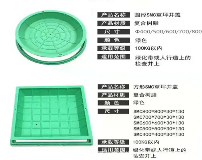 云南树脂复合种植井盖展示